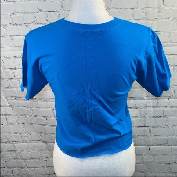 DISNEY T-Shirt Upcycled Dole Whip/Monorail Teal-Small - Picture 2 of 2